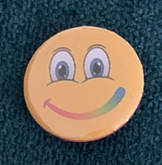 Smiley - Pinback Button Badge