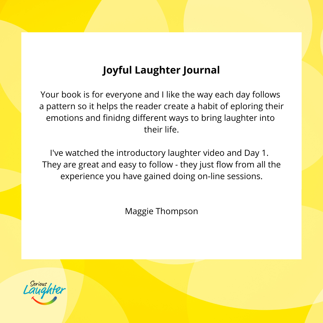 Joyful Laughter Journal - 31 days to boost your happiness levels